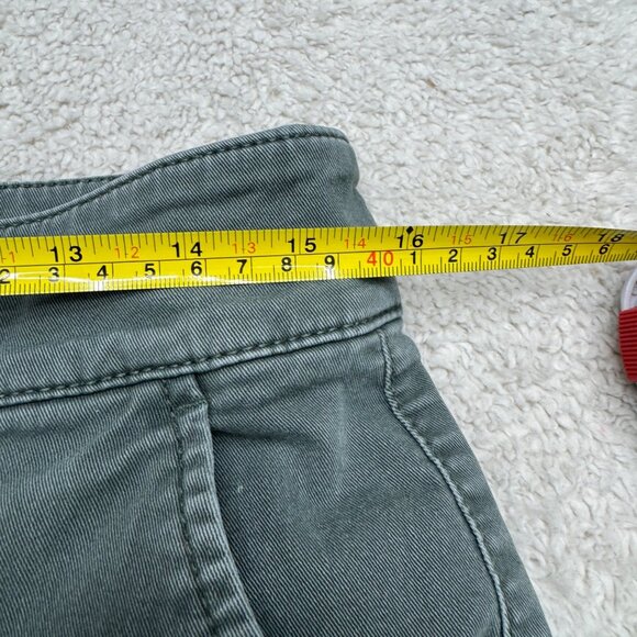 Loft Khaki Green Women's Pants Casual Lightweight Mid-Rise Trousers, Size 8 - Picture 9 of 10